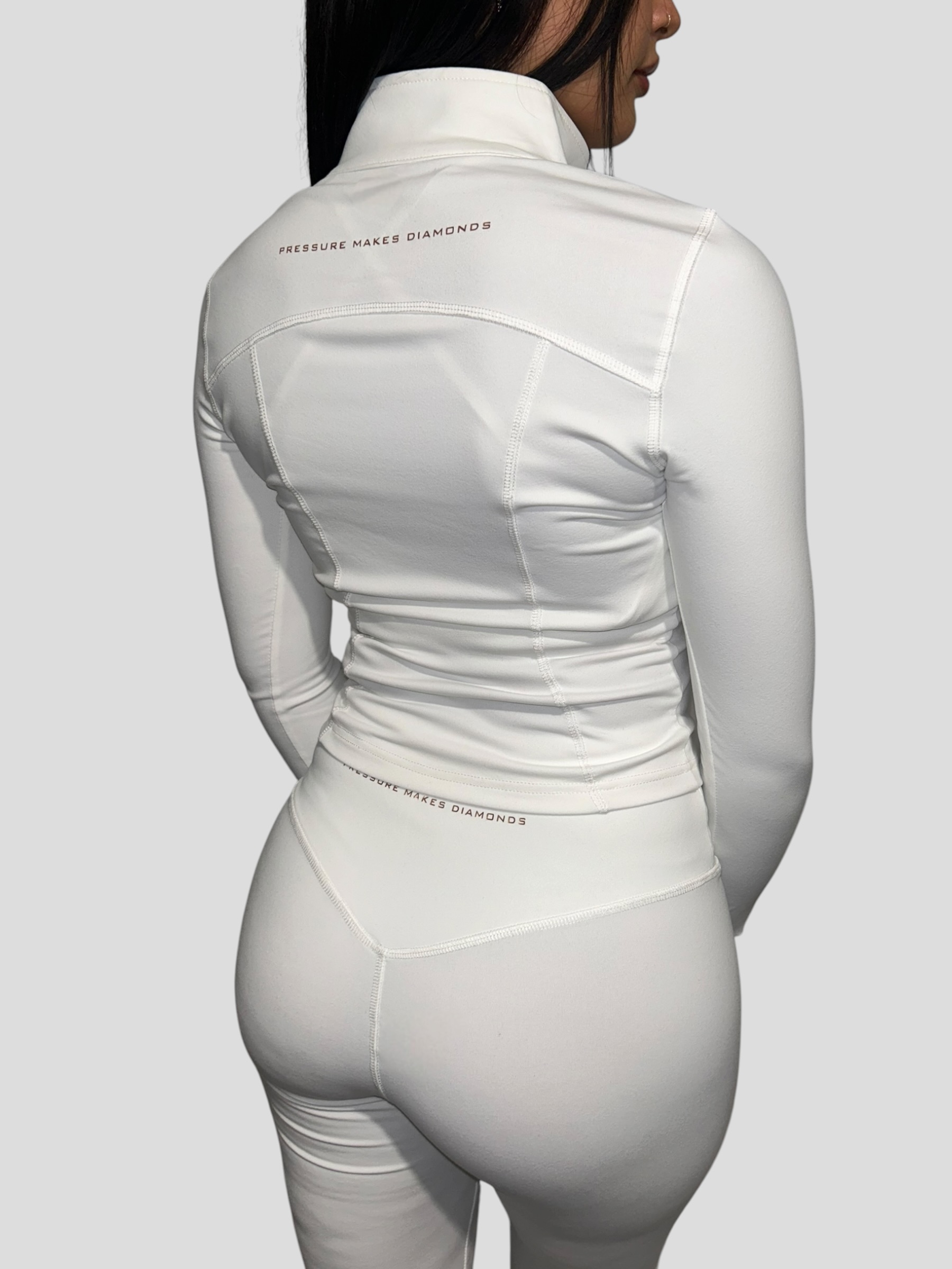 Women's White / Rose Gold Jacket - Image 2