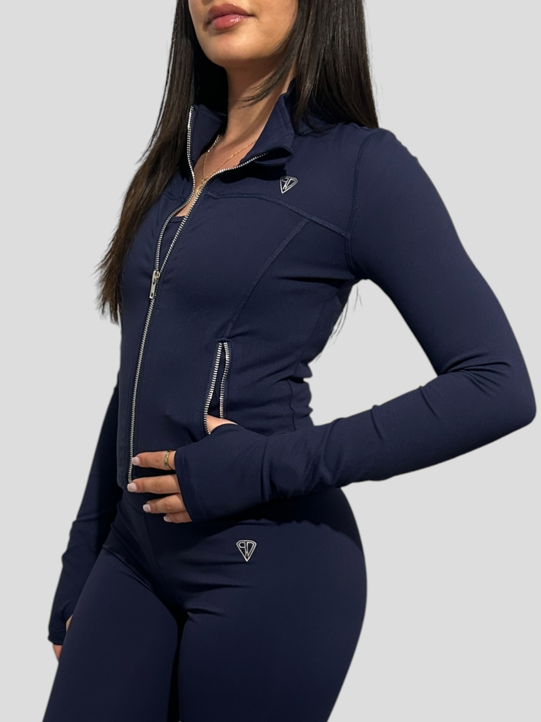 Women’s Navy / Silver Jacket - Image 2