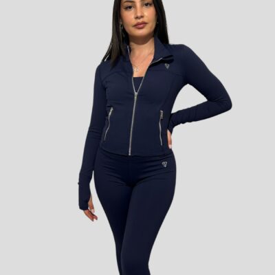 Navy & Silver 3 Piece Set