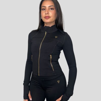Women’s Black / Gold Jacket