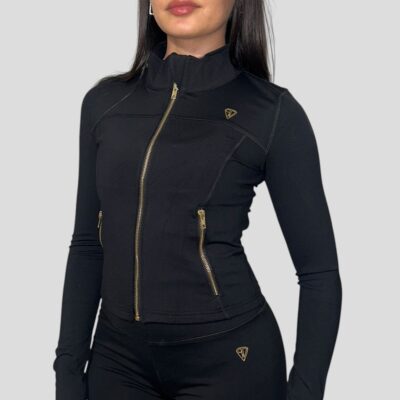 Women’s Black / Gold Jacket