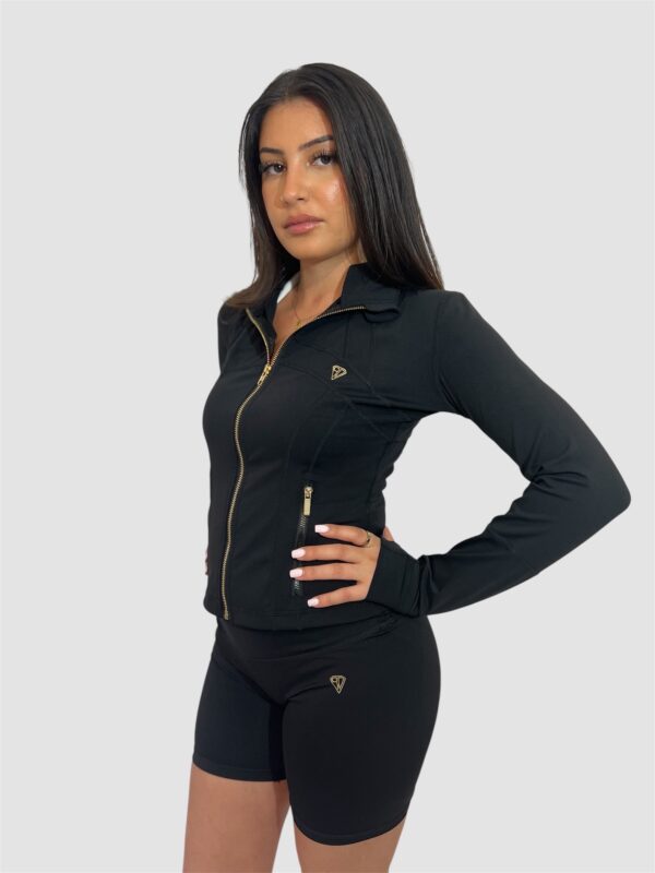 Women’s Black / Gold Short Set - Image 3