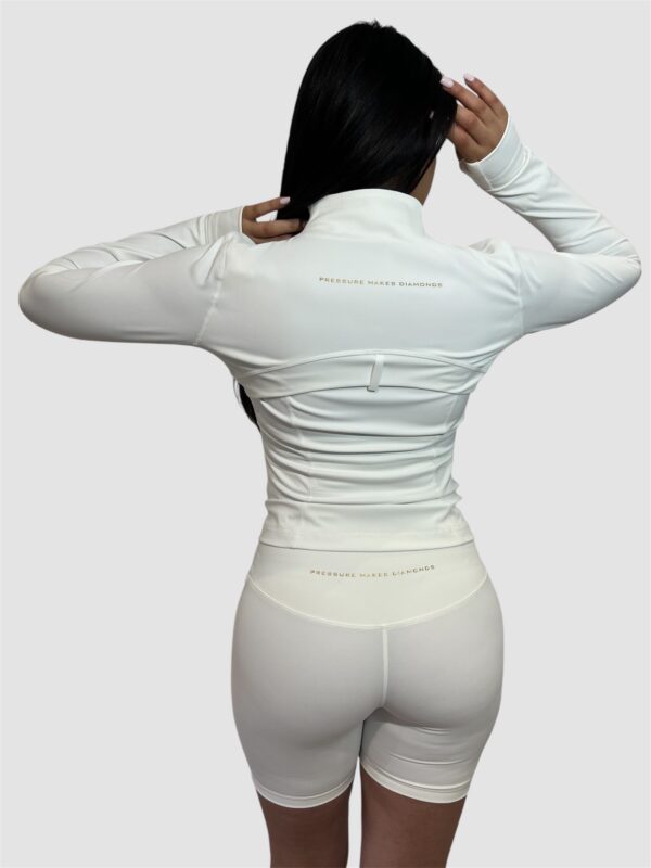 Women’s White & Gold Short Set - Image 2