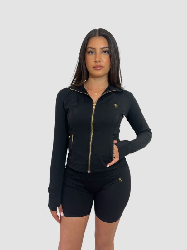 Women’s Black / Gold Short Set