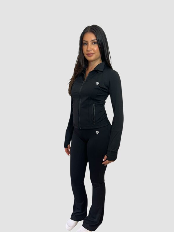 Women’s Black Flared Set - Image 3