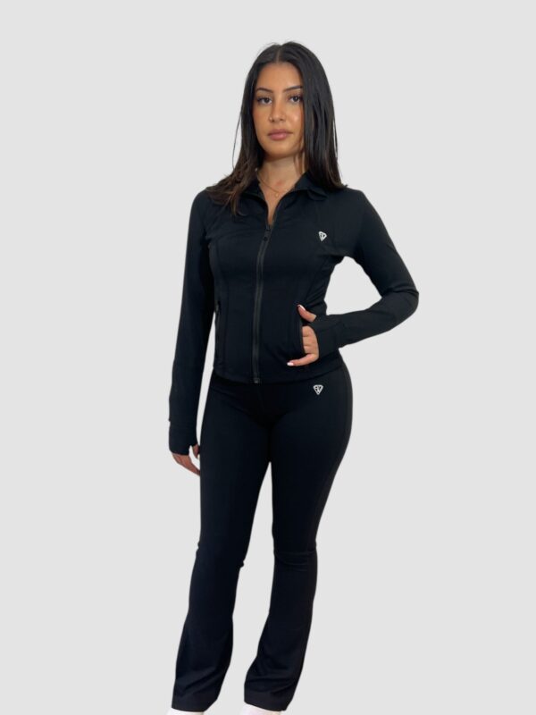 Women’s Black Flared Set