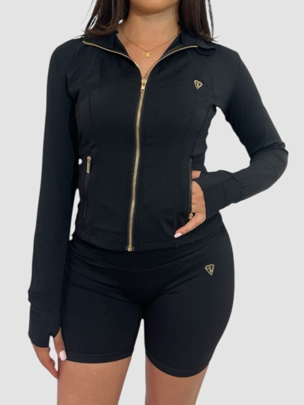 Women’s Black / Gold Jacket